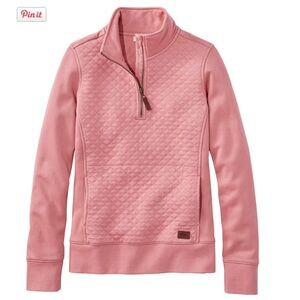 L.L. Bean half zip pullover
